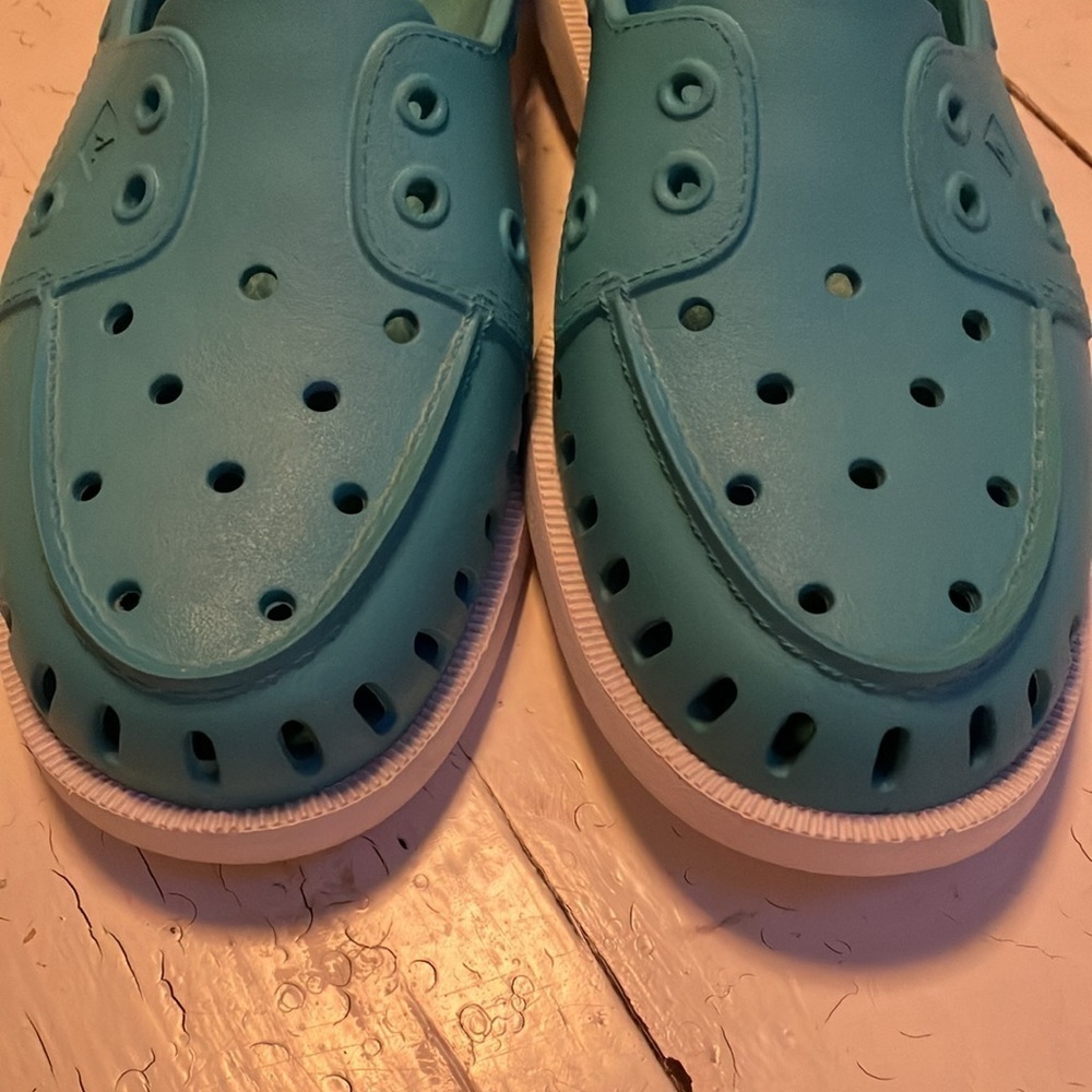 SPERRY Women’sTeal Blue Wet Dock slip-ons.Size 7 in excellent preowned condition - Picture 9 of 9